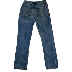 Wrangler No 42 Jeans Mens Bootcut 28x30 Vintage‎ Wash Adj Waist Western